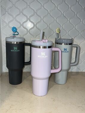 3 40 oz stanley tumbler cups